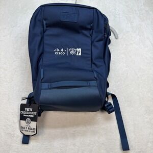 YETI Crossroads 22L Backpack Navy Laptop Travel Bag Waterproof Carry On
